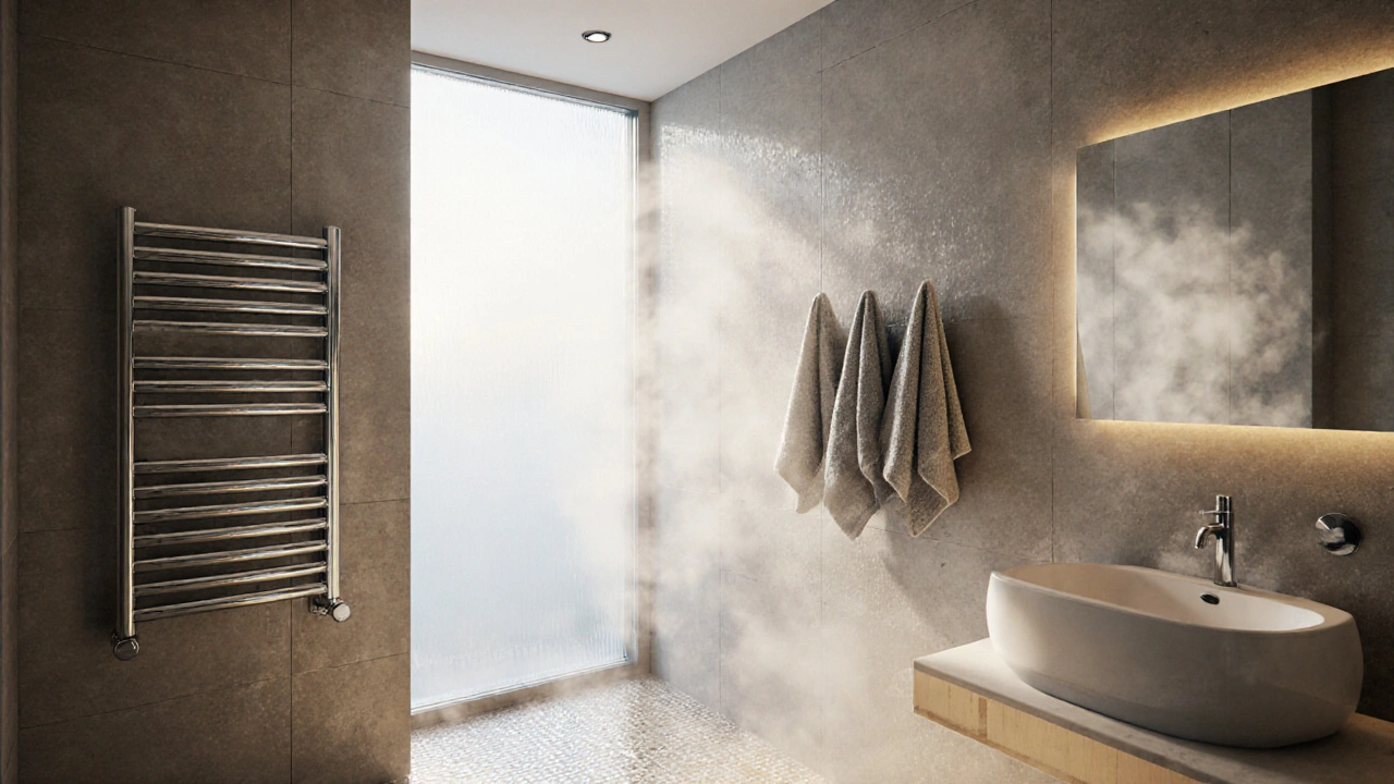 Koupelnové topení: jak vybrat žebříky, podlahovku a ventilaci pro komfort a energii