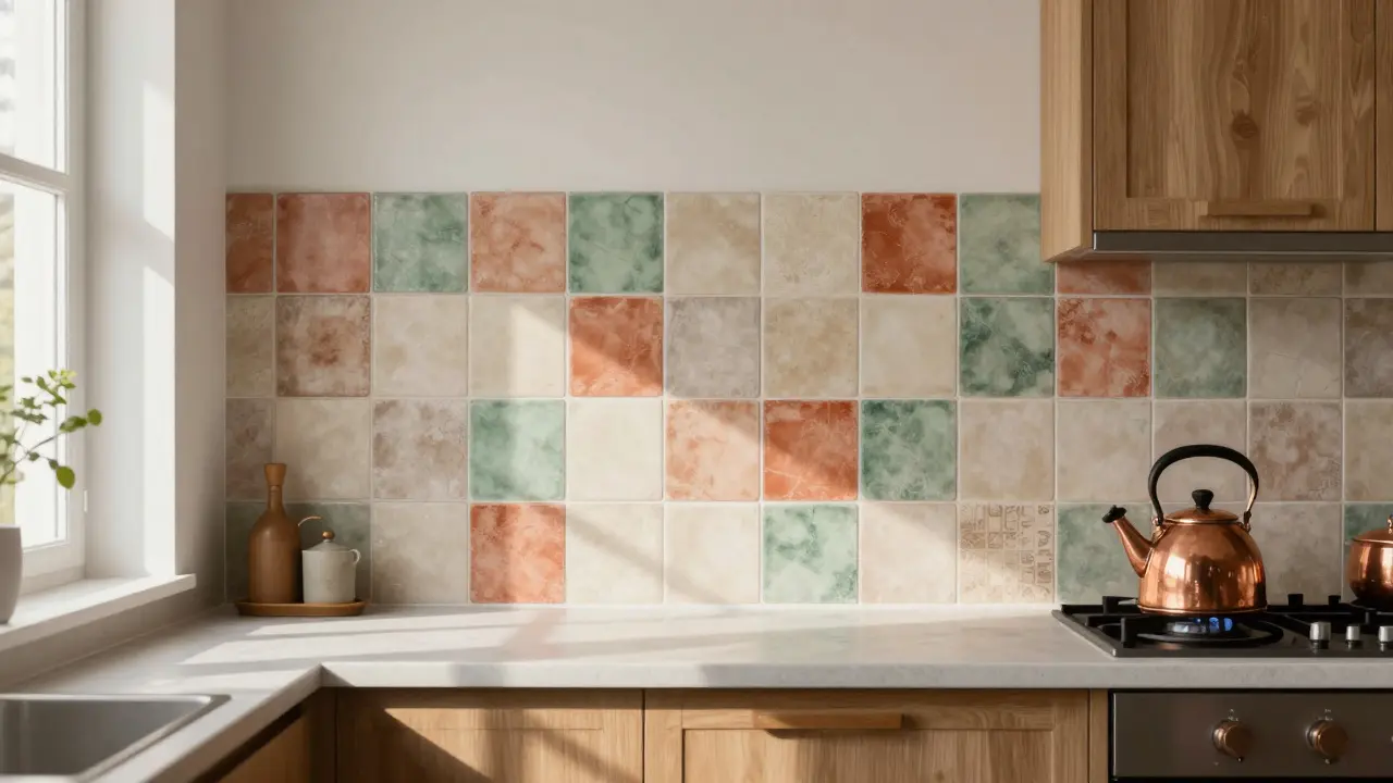 Patchwork obklady: stylové kombinace do interiéru a jak je správně vybrat