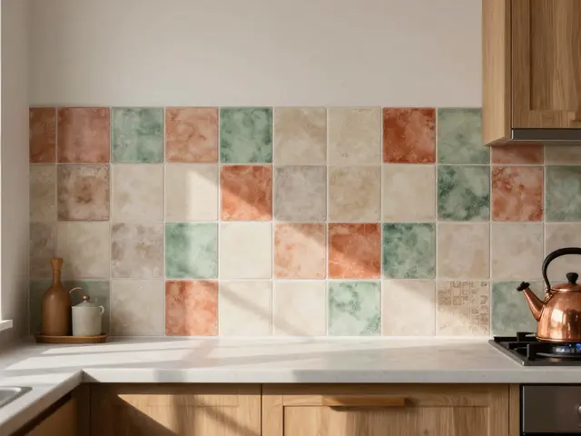 Patchwork obklady: stylové kombinace do interiéru a jak je správně vybrat