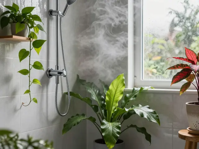 Rostliny v koupelně: jak vybrat ty správné podle vlhkosti a teploty