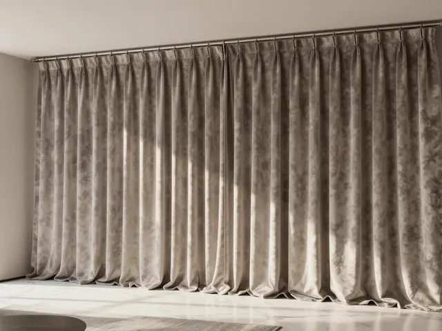 Jak vybrat závěsy do obývacího pokoje: délky a materiály