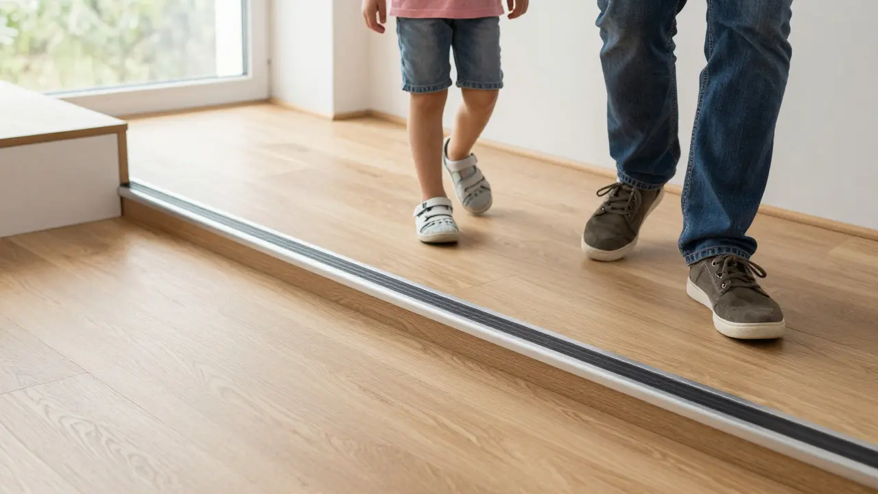 Podlahové lišty: jak zvolit bezpečné a trvanlivé dokončení hran na schodech