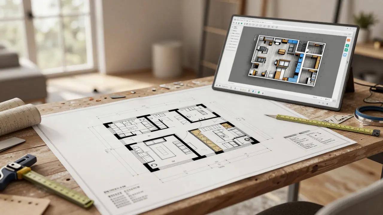 Stavební návrh interiéru: jak připravit projektovou dokumentaci pro rekonstrukci