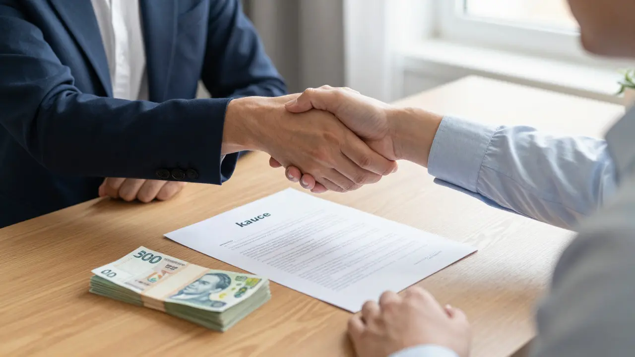Kauce vs. jistota: Jak správně sjednat peněžitou záruku v nájemní smlouvě