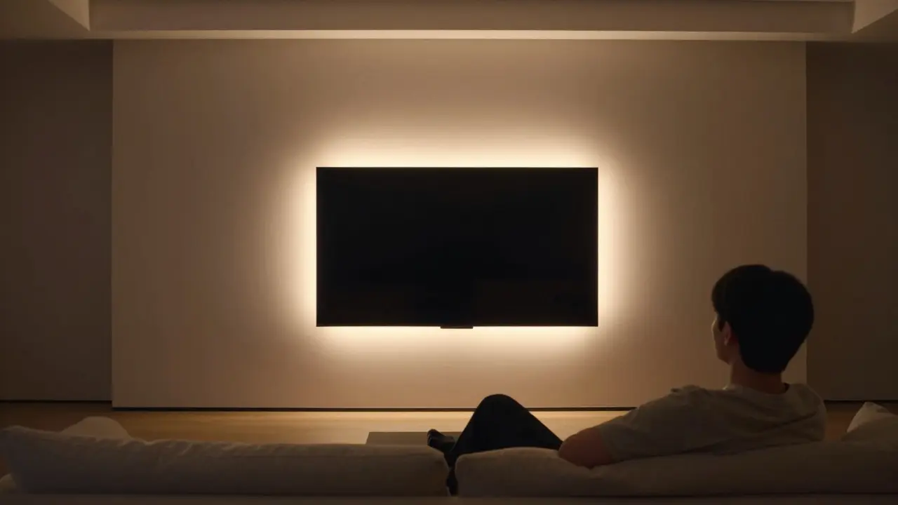 Osvětlení za TV v obýváku: jak vytvořit ideální ambientní světlo bez únavy očí