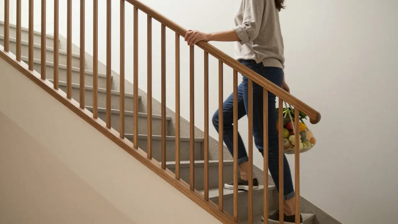 Schodiště v hale: jak zajistit estetiku a bezpečnost zábradlí podle českých norem