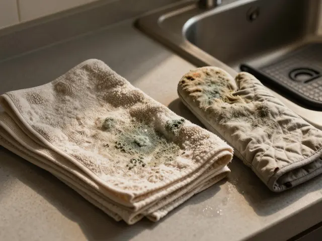 Kuchyňské textilie: Jak vybrat kvalitní utěrky, chňapky a běhouny