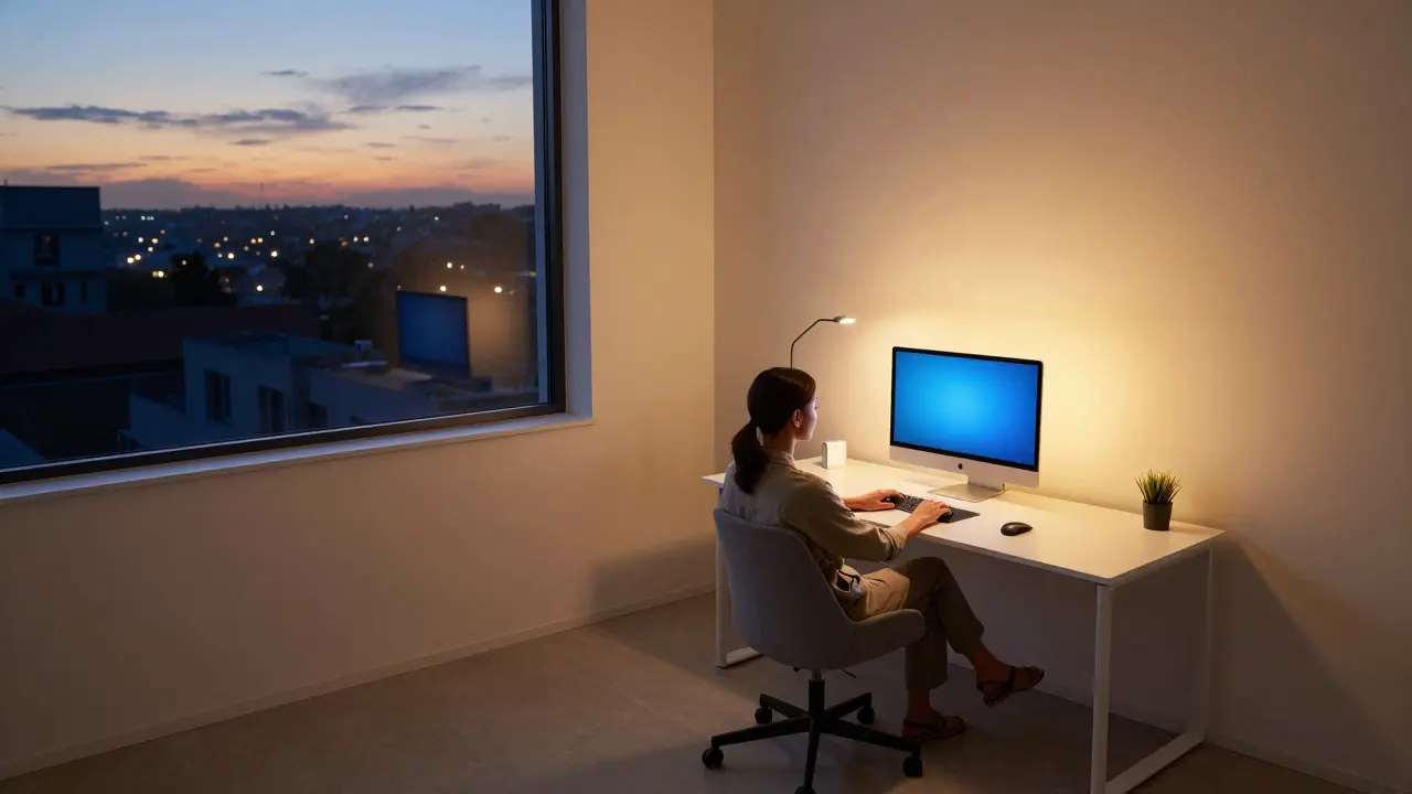 Jak správně osvětlit pracovnu pro maximum produktivity a zdravé oči