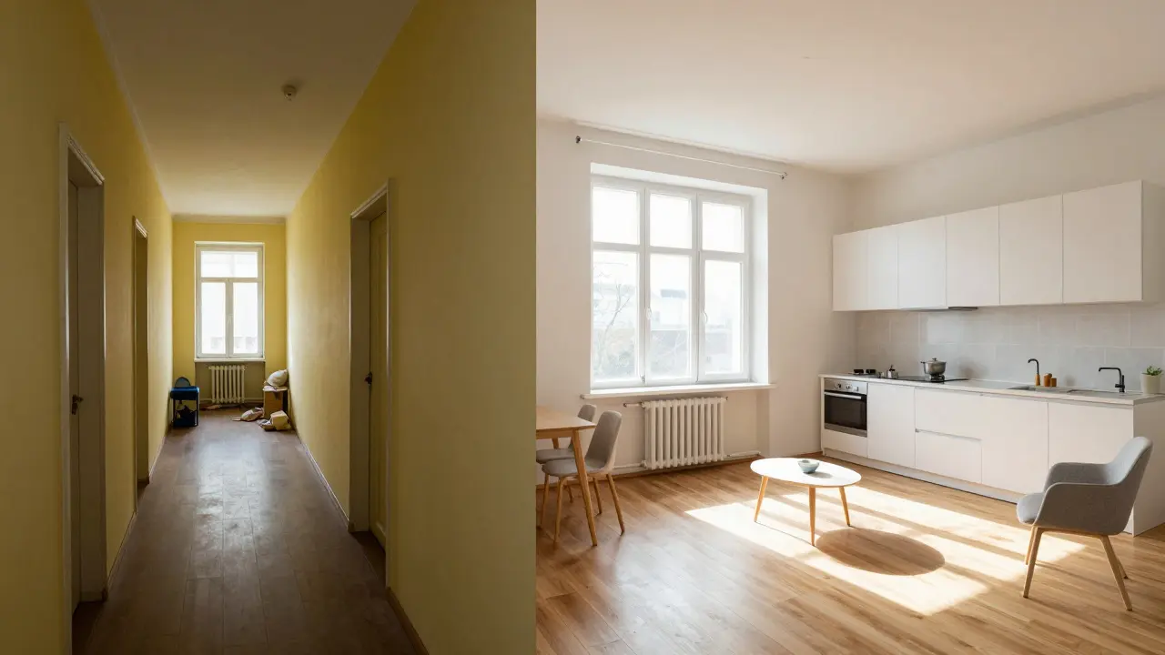 Kompletní transformace bytu: Jak z paneláku udělat moderní domov