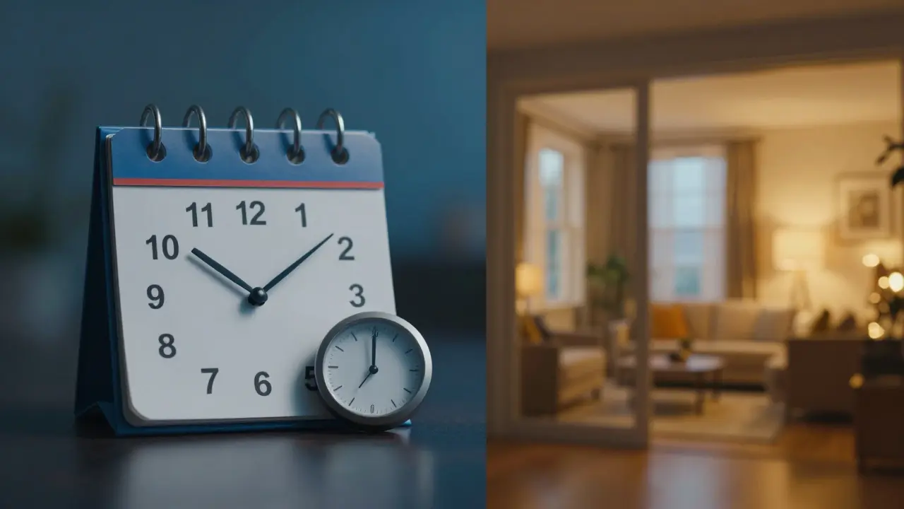 Koncept času a investičního rozhodování v interiéru bytu