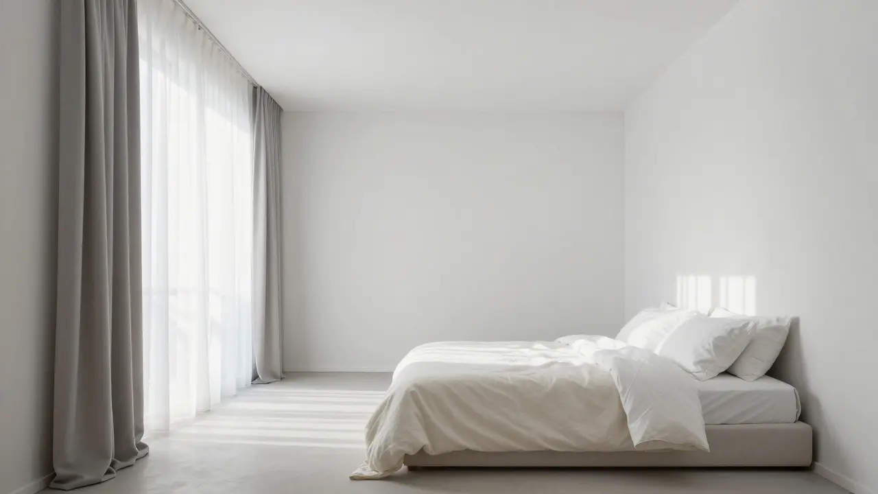 Minimalistická ložnice: Jak vytvořit klidný prostor pro perfektní spánek