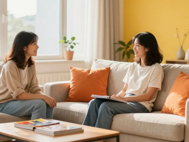 Barvy do obývacího pokoje: Jak vybrat odstíny, které podpořují komunikaci