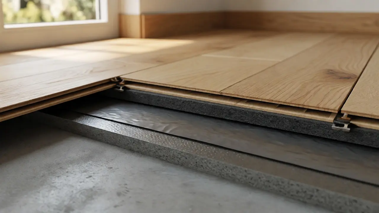 Volba podložky pod plovoucí podlahu: Průvodce materiály a parametry